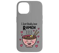 T-Shirt à Jeu de Mots Kawaii Ramen Noodles Lover Cute Bowl Funny Food Coque pour iPhone 14
