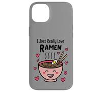 T-Shirt à Jeu de Mots Kawaii Ramen Noodles Lover Cute Bowl Funny Food Coque pour iPhone 14 Plus