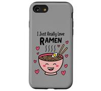 T-Shirt à Jeu de Mots Kawaii Ramen Noodles Lover Cute Bowl Funny Food Coque pour iPhone SE (2020) / 7/8