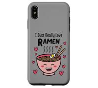 T-Shirt à Jeu de Mots Kawaii Ramen Noodles Lover Cute Bowl Funny Food Coque pour iPhone XS Max
