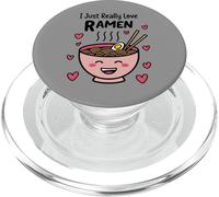 T-Shirt à Jeu de Mots Kawaii Ramen Noodles Lover Cute Bowl Funny Food PopSockets PopGrip pour MagSafe