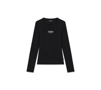 T-shirt Ã logo brodÃ© femme Guess Noir S