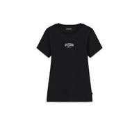 T-shirt Ã logo brodÃ© manches courtes femme Guess Noir M