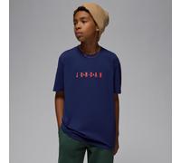 T-shirt à logo brodé Jordan pour ado Blue Void S