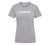 Hummel T-shirt fonctionnel 'ELEMENTAL' pierre / blanc, Taille XS