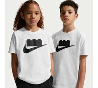 T-shirt à logo Nike x LEGO® Collection pour ado Blanc/Noir M