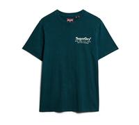 T-shirt à logo ton sur ton Superdry Venue Vert 2XL