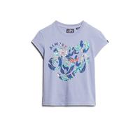 Superdry T-shirt à Manches Courtes Floral Scripted