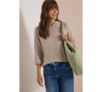 T-shirt à manches 3/4, effet chiné