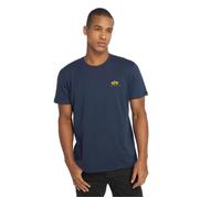 T-shirt à Manches Courtes - Alpha Industries - Basic T Small Logo - Bleu - Regular - Homme M