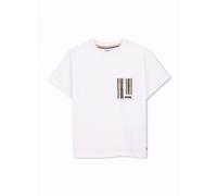 T-shirt À Manches Courtes Blanc 12A