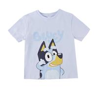 T-Shirt à Manches Courtes Bluey pour garçons et Filles - T-Shirt Enfant Respirant, Doux et Confortable, idéal pour l'été, Le Quotidien et Les Sorties.