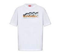 T-shirt à Manches Courtes Diesel - T-adjust-k5 - Blanc - S - Homme S
