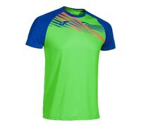 T-Shirt à Manches Courtes Elite x Vert Fluor Royal