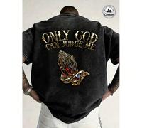 T-shirt à manches courtes en coton lavé de style de rue pour hommes grande taille, Youngboy Never Broke Again, Friends TV, Anime, Halloween et polyvalent, style Y2K, convient pour un port quotidien 2X
