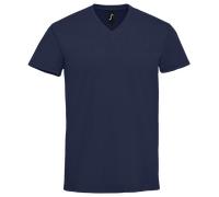 T-Shirt À Manches Courtes En Coton V Col V Pour Hommes Unisexe SOL'S S-3XL