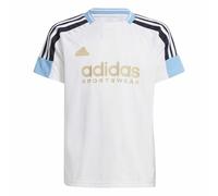 T shirt à manches courtes Enfant Adidas Nations Blanc