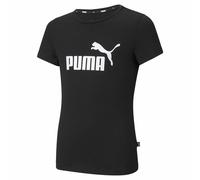 T shirt à manches courtes Enfant Puma Ess Logo G Noir