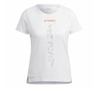 T-shirt à manches courtes femme Adidas Agr Shirt Blanc