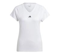 T-shirt à manches courtes femme Adidas Essentials Minimal Blanc Fitness
