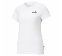 Puma Women's Ess Small Logo Regular Fit T-Shirt Blanc 16 (XL) Female
