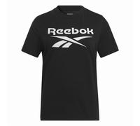 T-shirt à manches courtes femme Reebok Identity Big Logo Noir