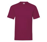 Fruit Of The Loom Herren Kurzarm T-Shirt BC330 (XL) (Burgundrot)