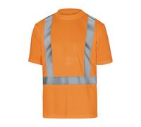 T-shirt à manches courtes haute visibilité Delta Plus Comet orange, taille XL