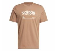 T-shirt à manches courtes homme Adidas Lounge Marron