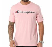 T-shirt à manches courtes homme Champion Crewneck Rose