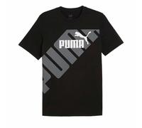 PUMA Shirt Graphique Power Tee Mixte, Noir, S