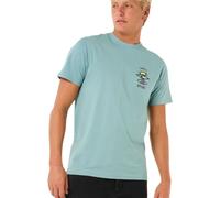 T-shirt à manches courtes homme Rip Curl Search Icon Tee Bleu