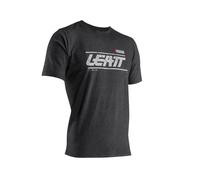 T-Shirt À Manches Courtes LEATT Core Anthracite Coupe Régulière