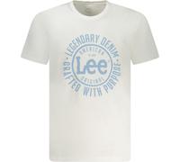 T-shirt à manches courtes Logo Regular Fit Col rond Lee LMG0064 : Taille - S Taille : S