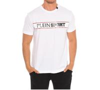 T-shirt à manches courtes PLEIN SPORT TIPS405 - Homme - Blanc - 100% Coton - Regular XL
