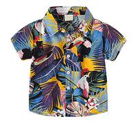 T-shirt à manches courtes pour enfant fille avec impression lettre, bleu, 12-18 mois