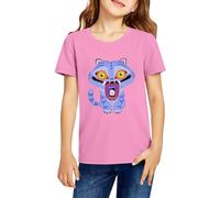 T-shirt à manches courtes pour enfants, style décontracté, style 01-Rose 150