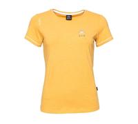 T-shirt à manches courtes pour femme Chillaz Gandia E-Ciao ocre 36 (S)