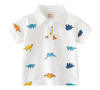 T-shirt à manches courtes pour fille - Imprimé - Pour garçon - Fête - 92, Blanc., 12-18 mois