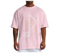T-Shirt à Manches Courtes pour Homme Mode décontracté drôle Note de Musique Impression o-Cou Hauts T-shirt à manches courtes pour homme Coupe large T-shirt basique