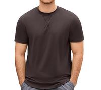 T-shirt à manches courtes pour homme - Uni - Séchage rapide - Veste d'été fine et décontractée - Pour la course à pied, le basket-ball, l'entraînement - Pour l'intérieur et l'extérieur, la marche, le