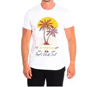 La Martina - T-shirt à Manches Courtes - Homme - Tops - Blanc - Taille: 3XL