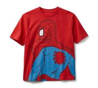 T-Shirt à Manches Courtes Spiderman pour garçons et Filles - T-Shirt Marvel Respirant et Confortable pour Enfants, vêtements d'été pour Le Quotidien et Les Sorties