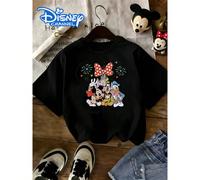 T-shirt à manches courtes stylé et officiellement sous licence avec l'impression de Mickey Mouse de Disney, parfait pour le port quotidien et les fêtes pour les filles de 1 à 8 ans. Convient pour le p
