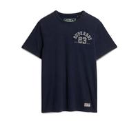 Superdry Vintage Athletic Chest Short Sleeve T-shirt Bleu M Homme