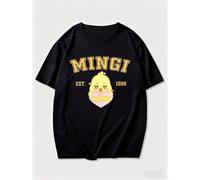 T-shirt à manches courtes unisexe avec logo ATEEZ Aniteez Kpop - Cadeau pour les fans avec impression graphique L,M,S,XL,XXL,XXXLHalloweenCoton