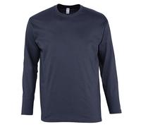 T-shirt à manches longues 100% coton SOLS Monarch, pour homme (S-2XL) (PC313)