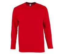 T-shirt à manches longues 100% coton SOLS Monarch, pour homme (S-2XL) (PC313)