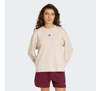 T-SHIRT À MANCHES LONGUES 3 BANDES STUDIO COUPE BOYFRIEND Crystal Linen L