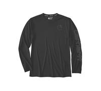 Carhartt Workwear Haut à manches longues Force Sun Defender Relaxed L/S Logo XXL noir